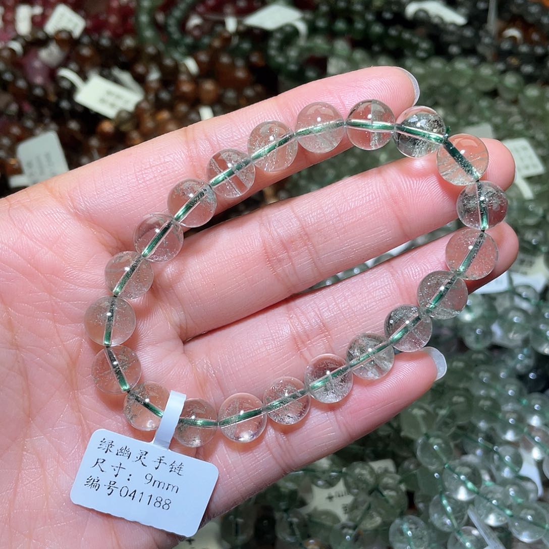 水晶手链未镶嵌抹****达水晶