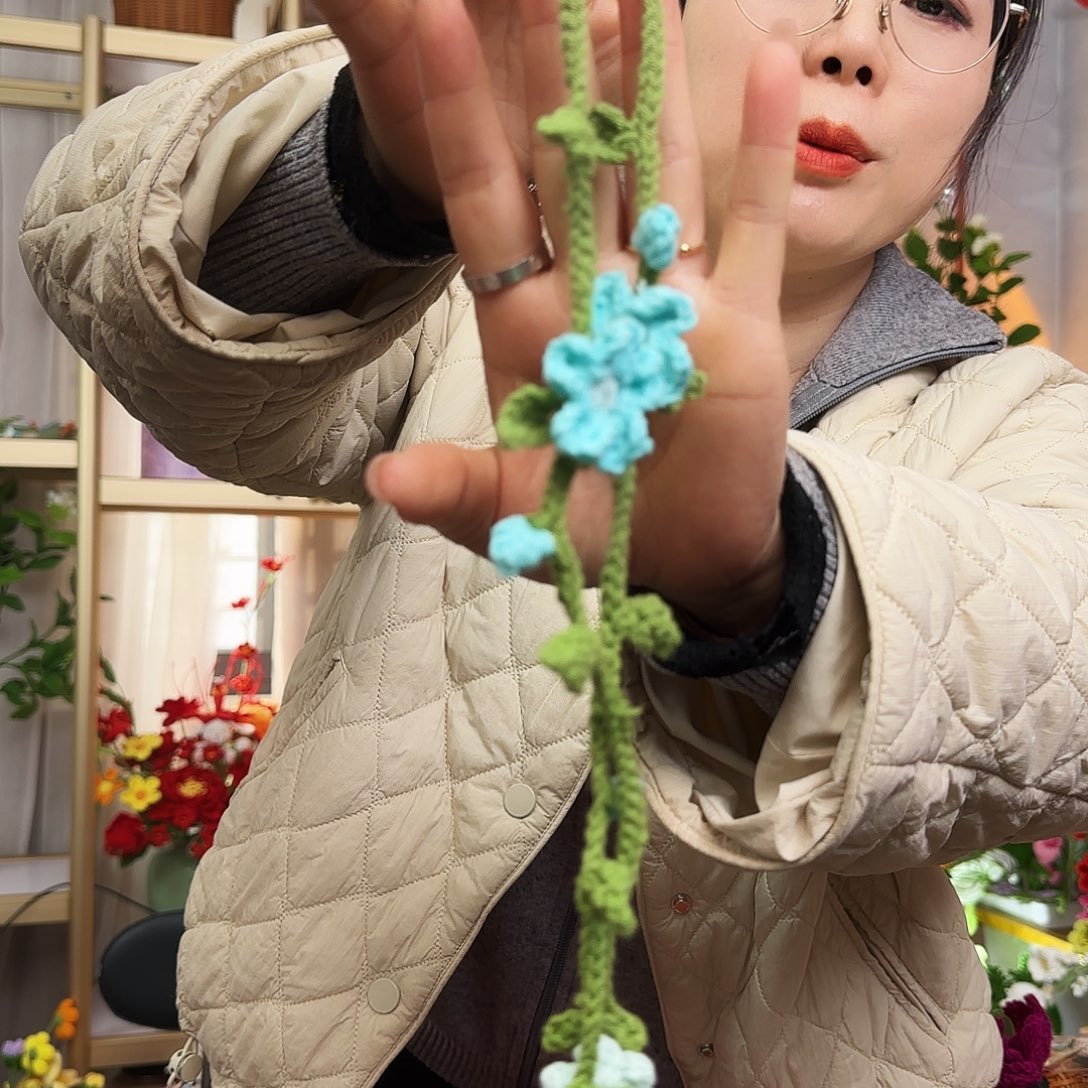 手工钩织设计发带
