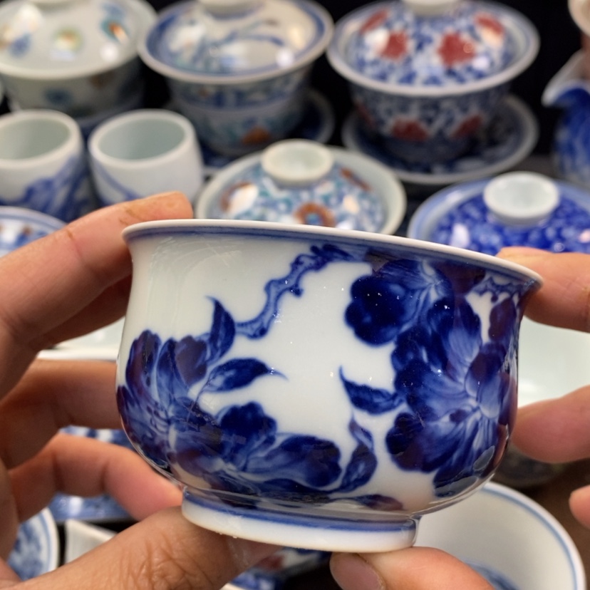 【闪购商品】景德镇青花主人杯