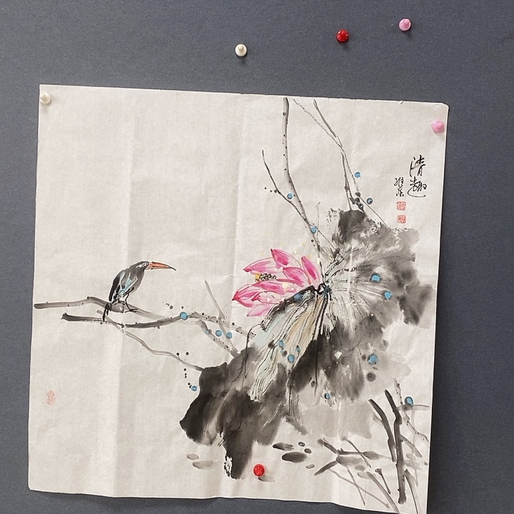 国画赵维东68/68手绘画芯
