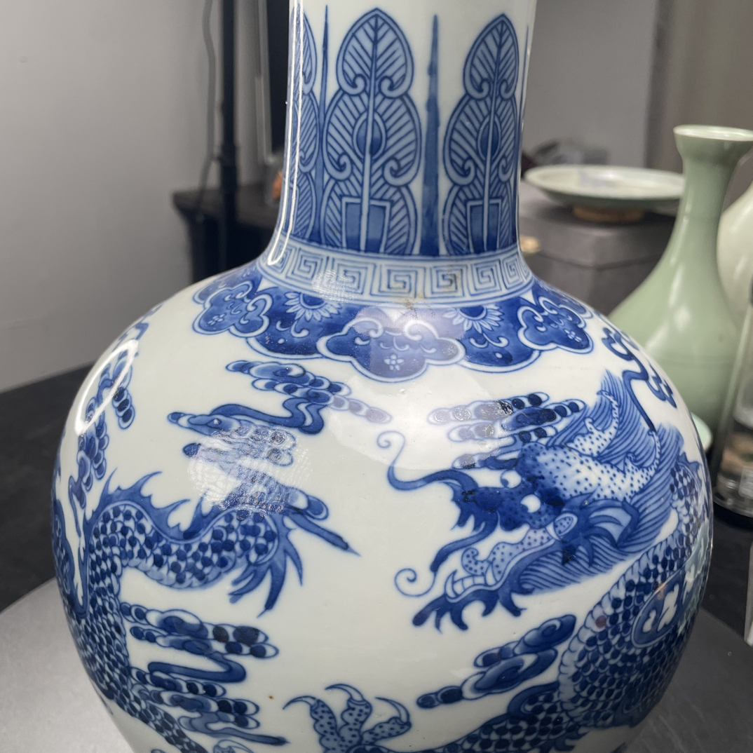 仿古瓷 仿古瓷青花瓶1207