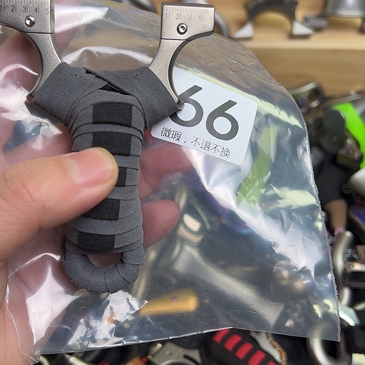 武***良不锈钢快压甲片弹弓66
