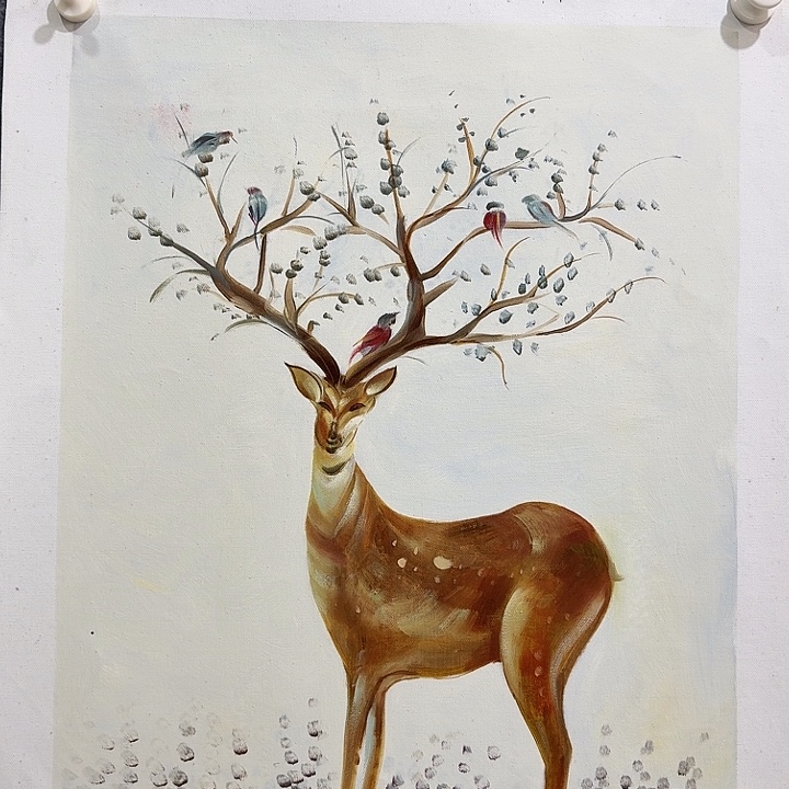 金寨画作欣赏作品