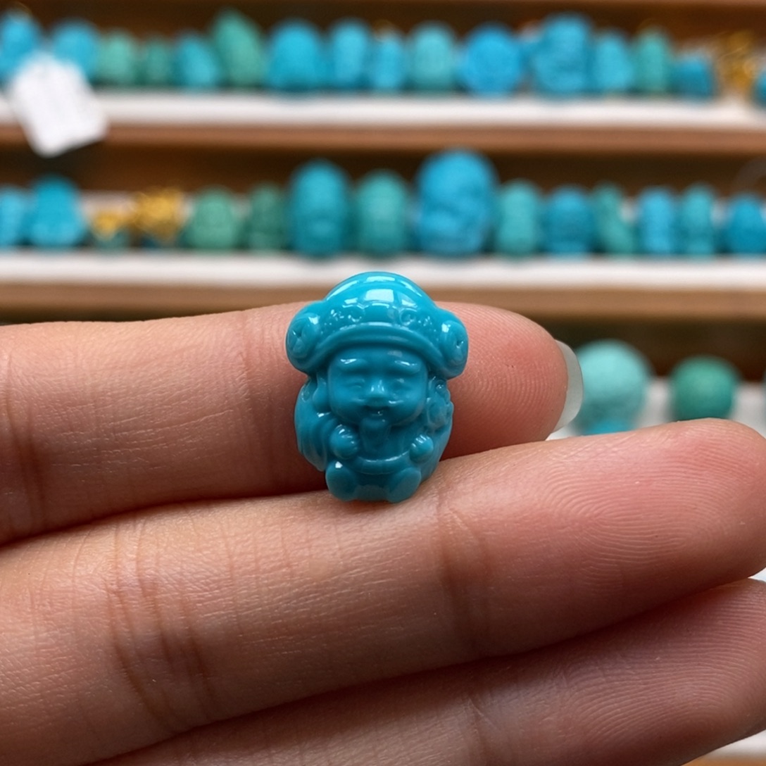 绿松石颈饰未镶嵌吃****道