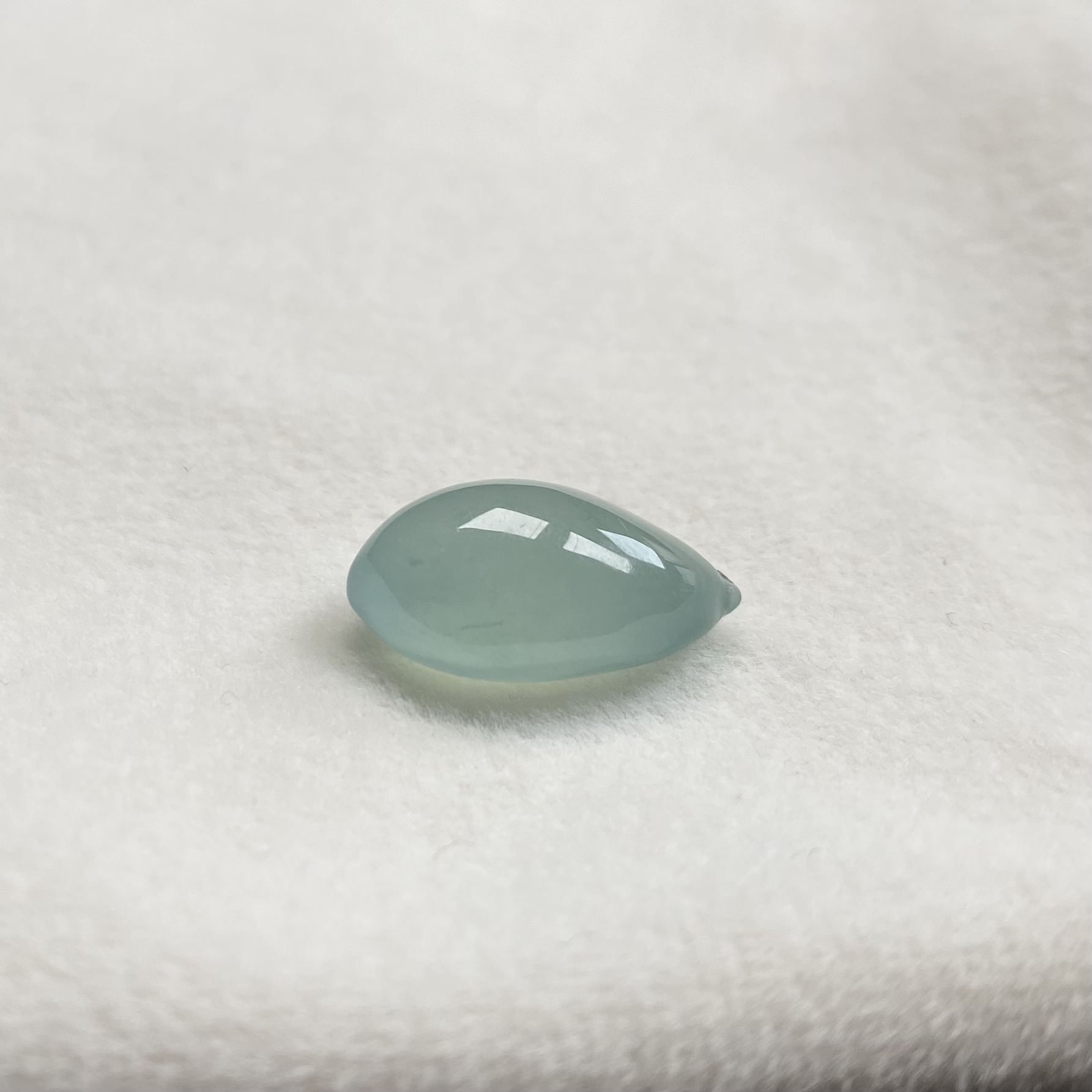 天然缅甸A货冰种晴底色翡翠福瓜