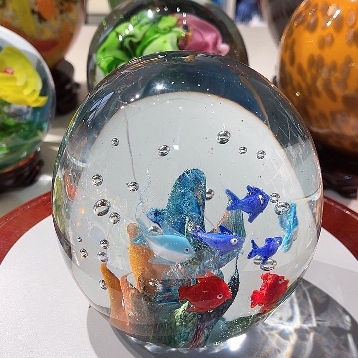 纯手工制作琉璃产品