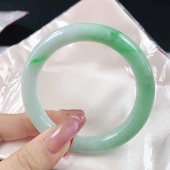 未镶嵌手镯翡翠莫*翡翠654