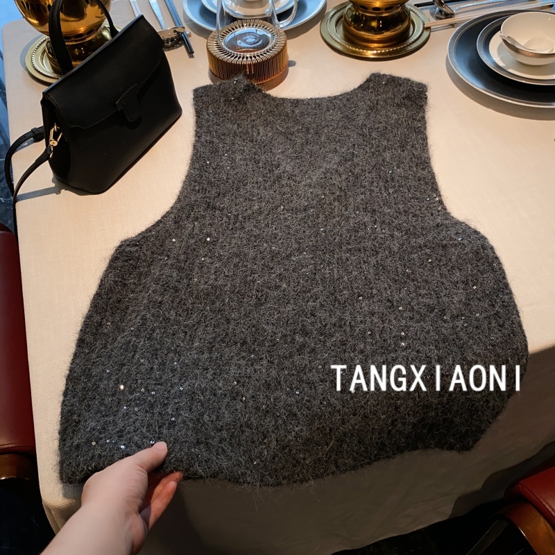 2店 灰闪闪 亮晶晶 慵懒 背心