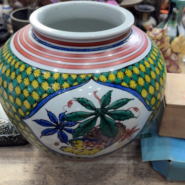 陶瓷古美术置物摆件