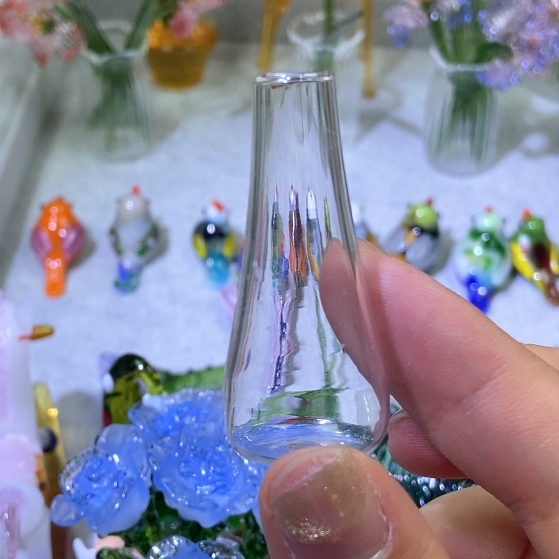 琉璃手工艺品花瓶