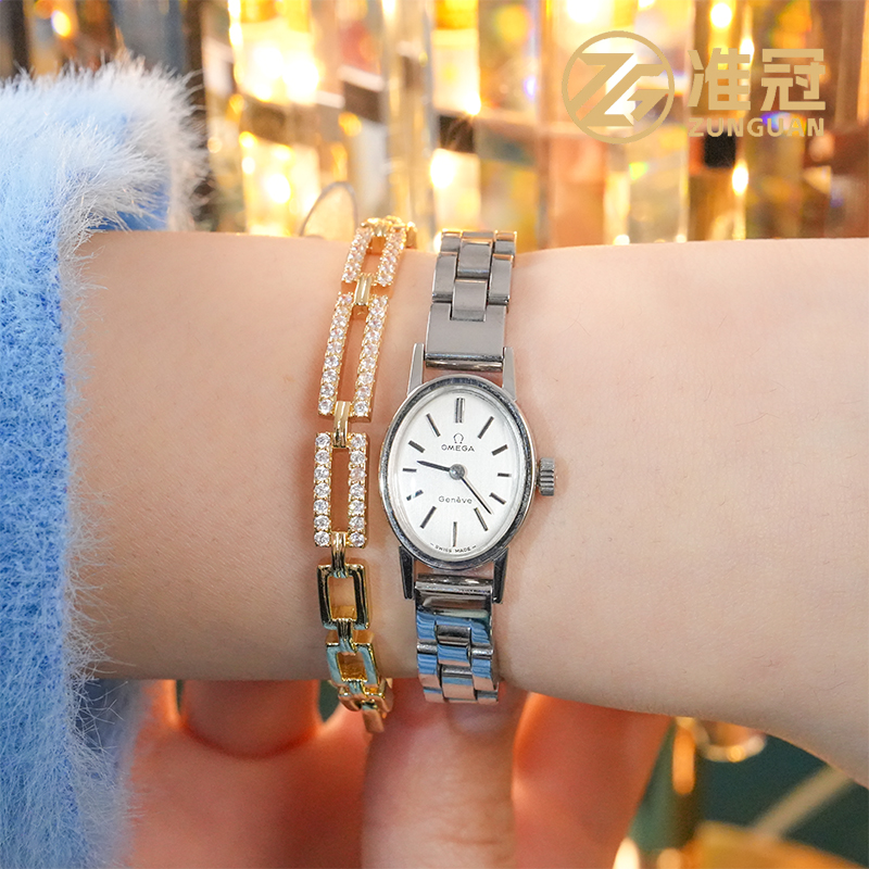 95新 Omega/欧米茄 20*16mm手动机械WTV3019日内瓦后钻瑞士名表