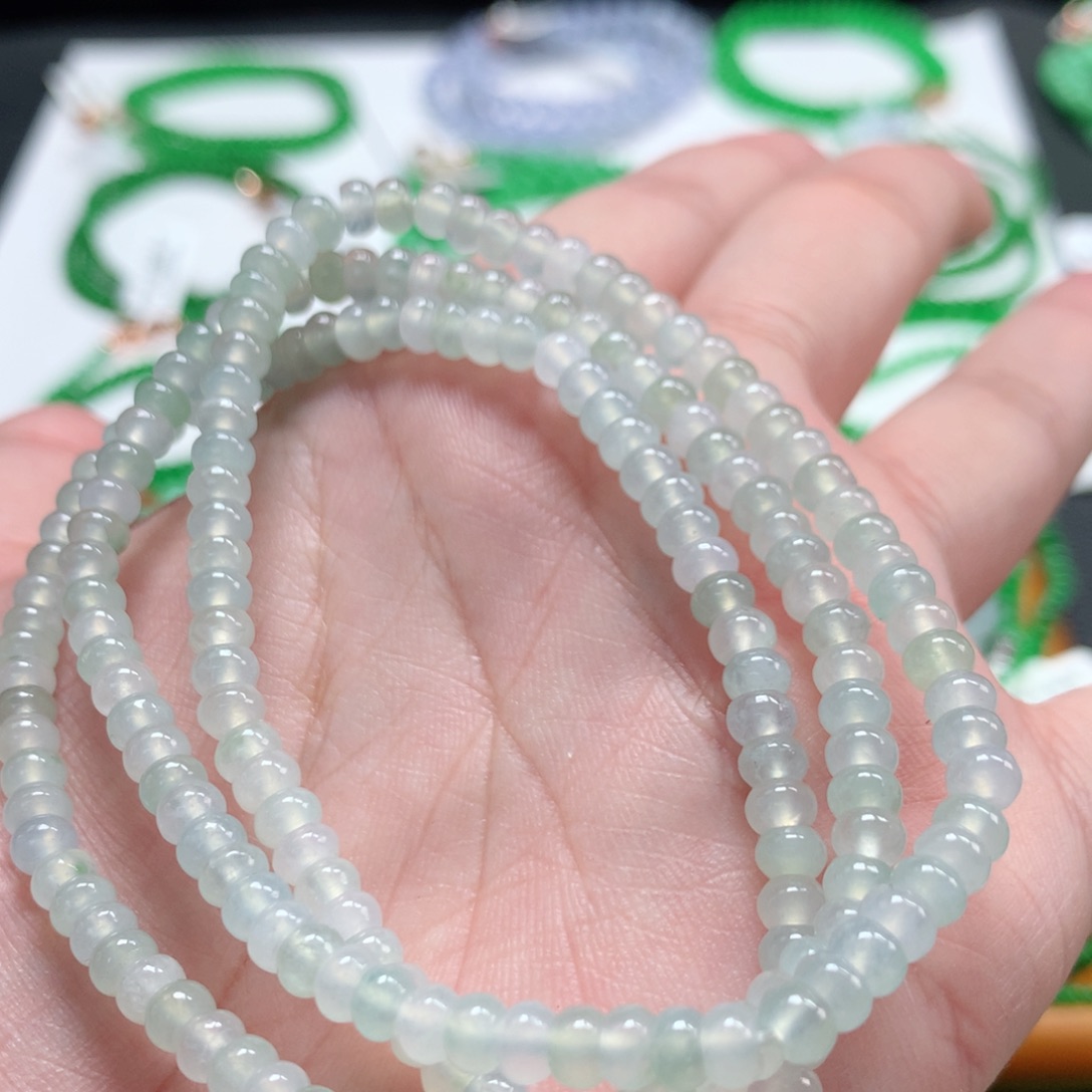 翡翠未镶嵌手链翡翠