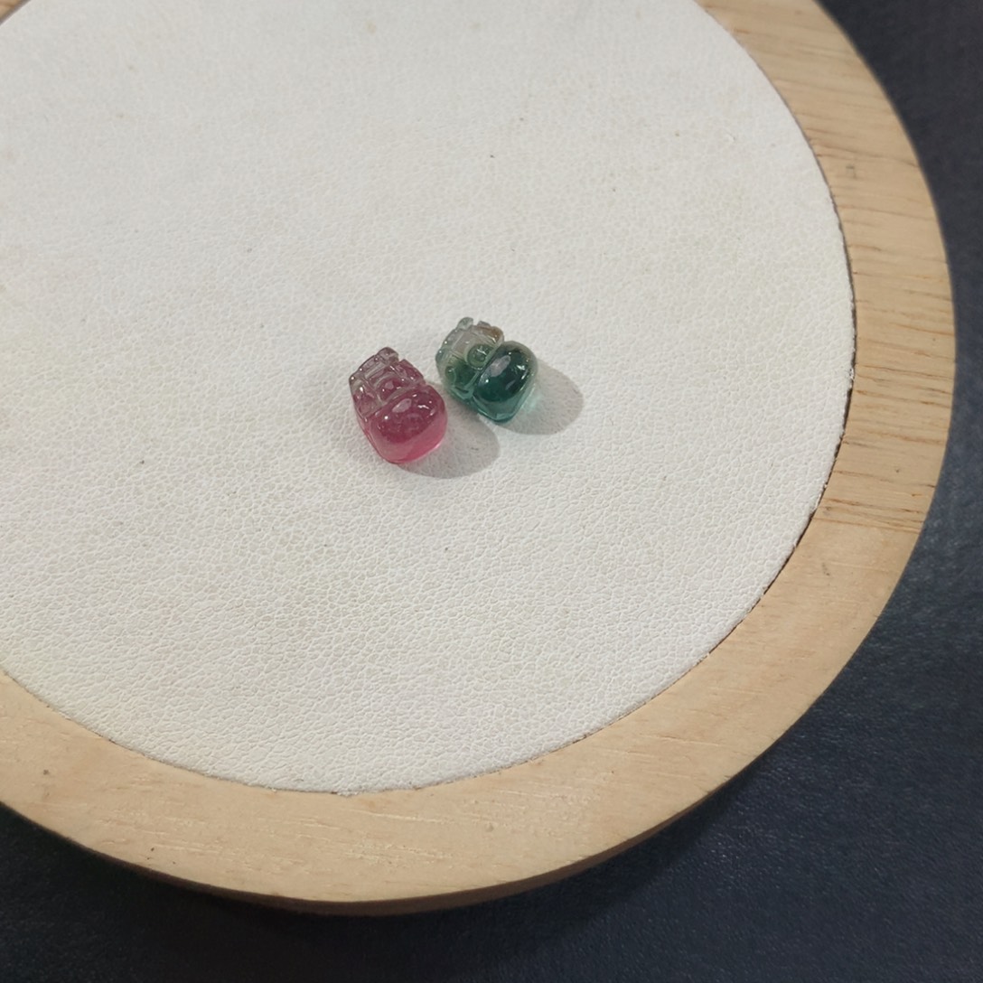 碧玺手链未镶嵌貔貅