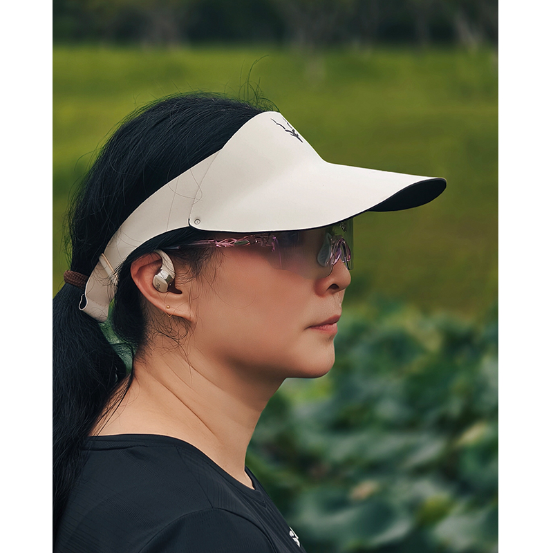 跟上羚羊专业跑步空顶帽速干马拉松运动帽子防紫外线