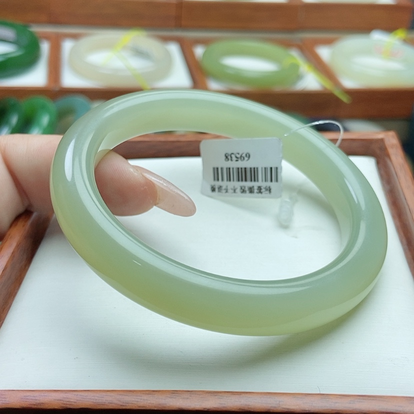 【闪购商品】和田玉手镯未镶嵌璟*58.5