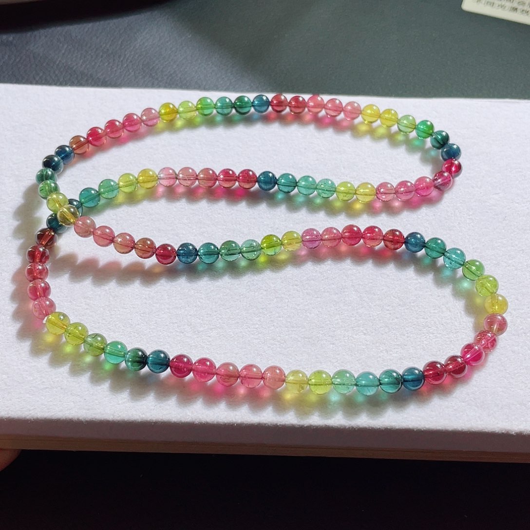 手链未镶嵌碧玺5.8mm左右