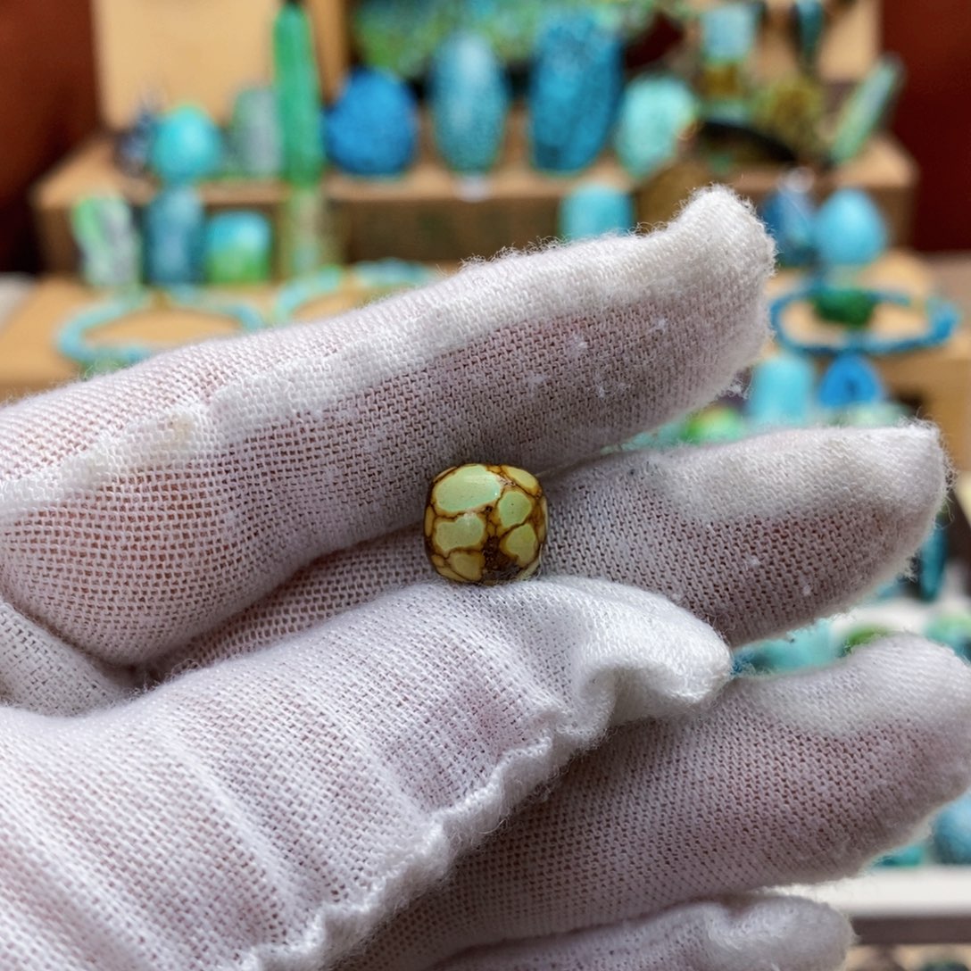 定制绿松石未镶嵌炫彩老型