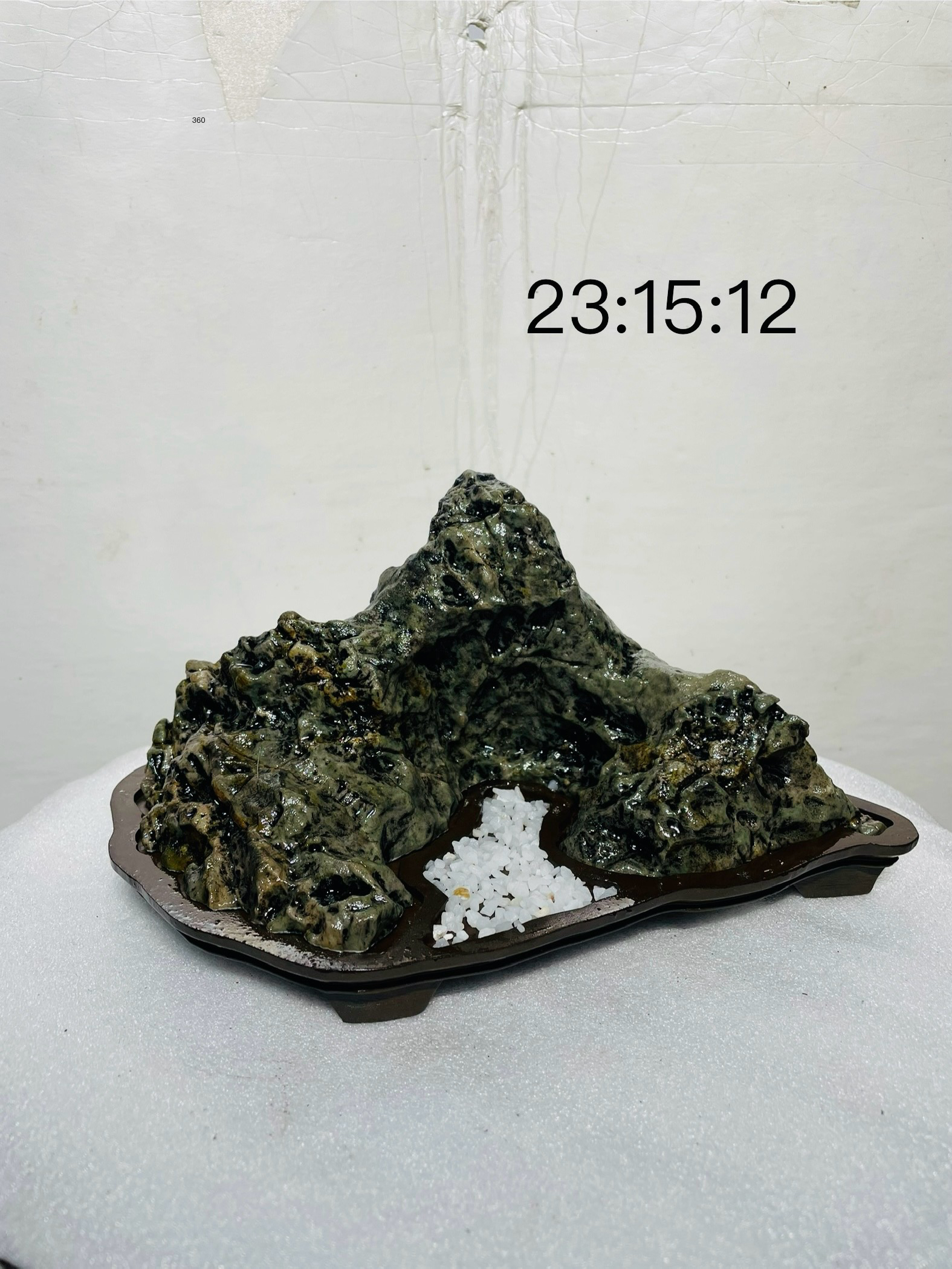 九龙璧摆件切底山假山奇石家居摆件装饰家用新款尺寸23-15-12