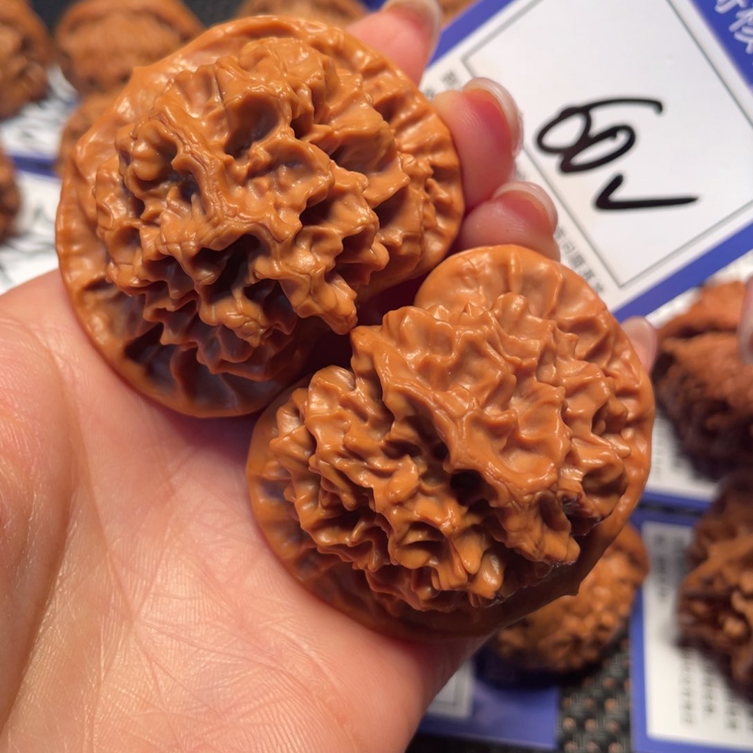 文玩核桃把件60号5.0帝王