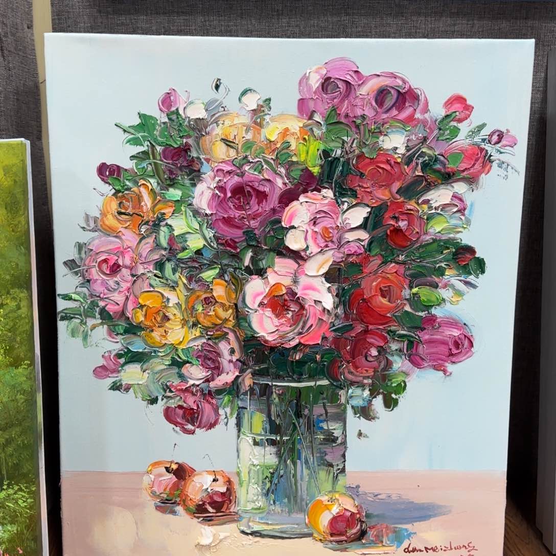 油画优惠活动的时候我也是醉