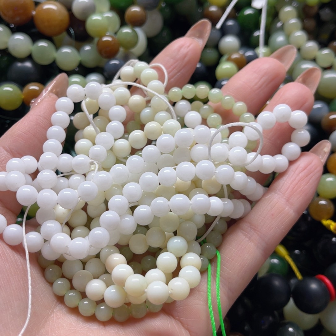 和田玉手串未镶嵌