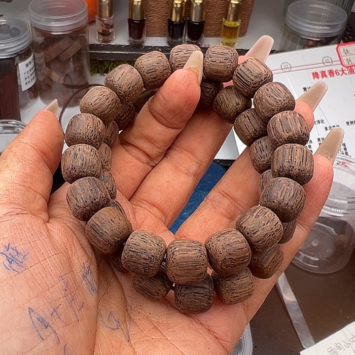 藤类降真香缅甸东枝料绿油棋.南1.2老型128