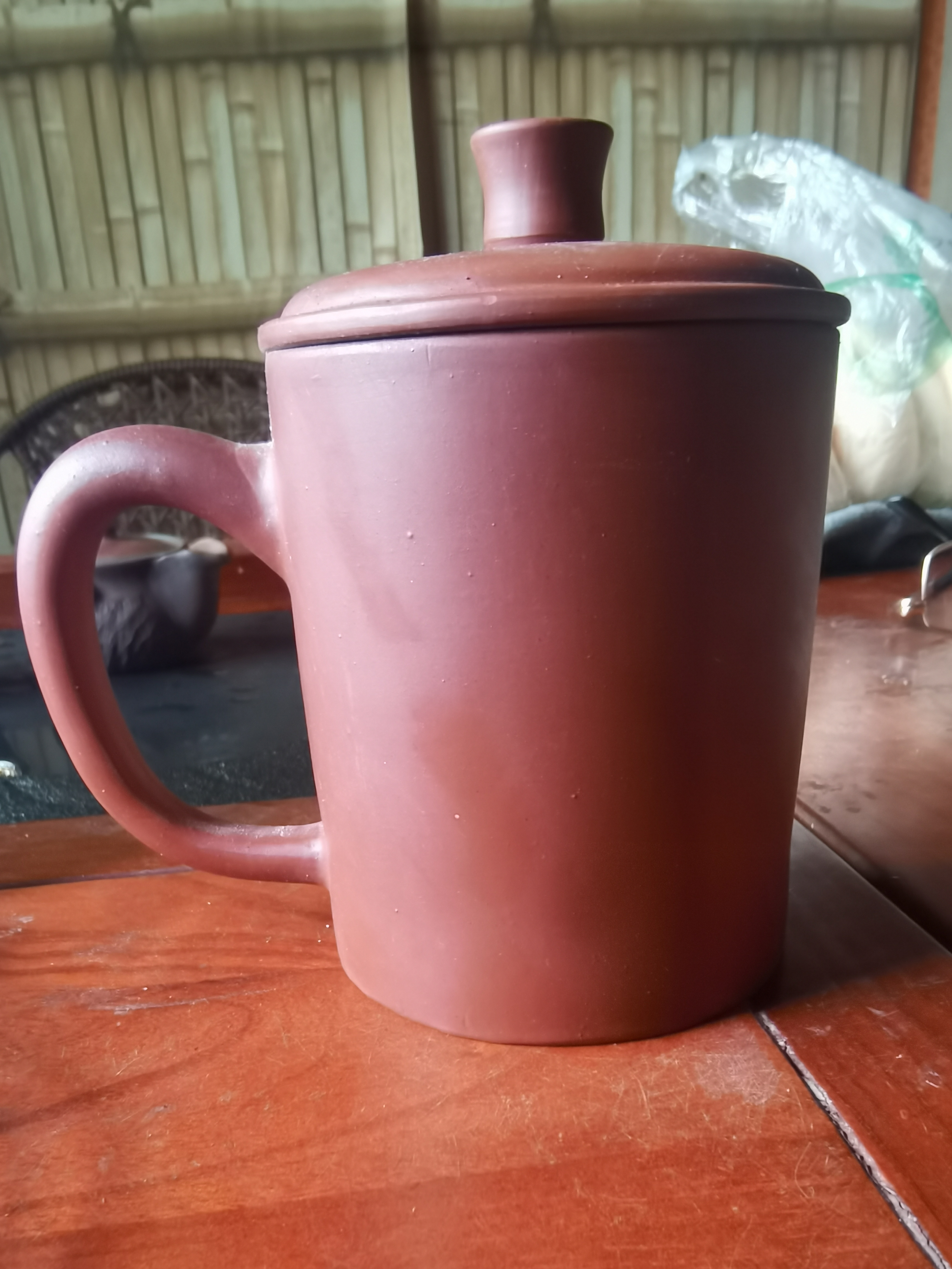 原矿电烧盖杯瑕疵品随机发货，缺口鼓包色不均等但不漏水，原生态
