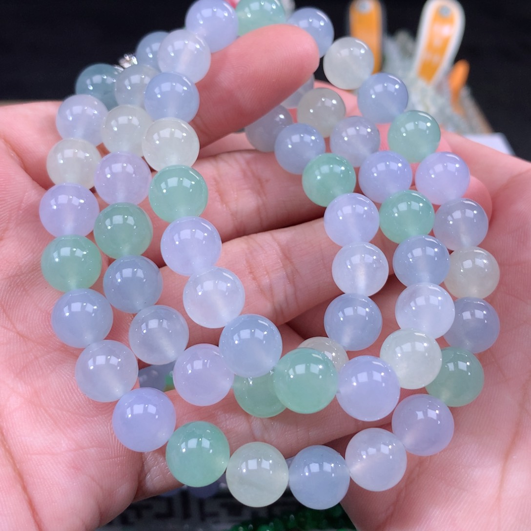 翡翠手链未镶嵌翡翠