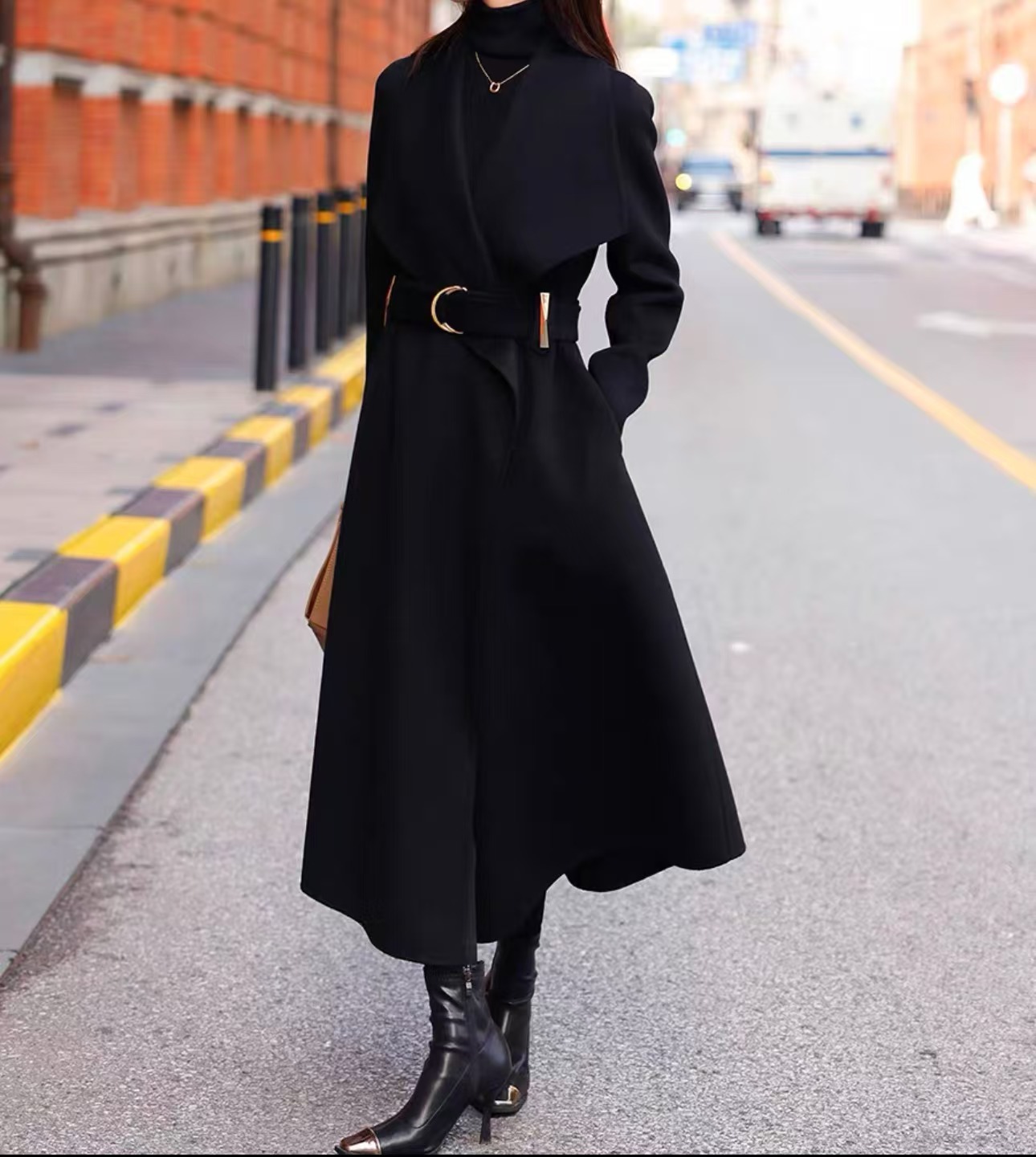 Q1201-1400秋冬季单面呢子大衣女士外套（请勿乱拍对应编码下单）