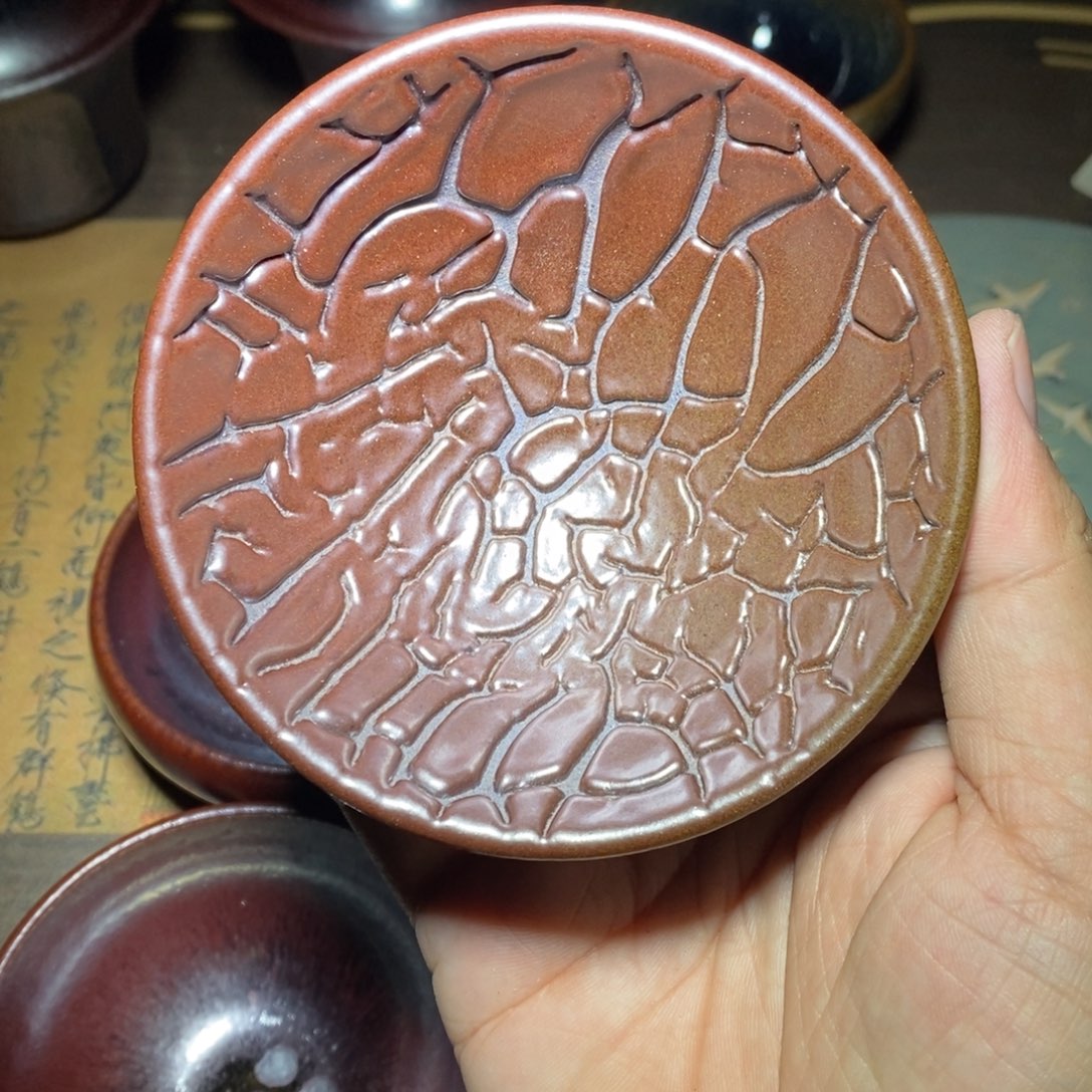 蛋***子建盏龙窑柴烧手工