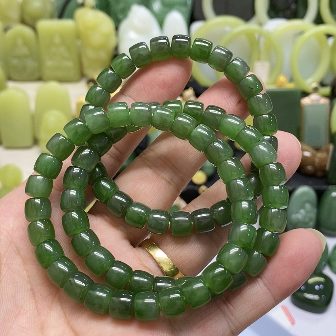 【闪购商品】未镶嵌手链和田玉