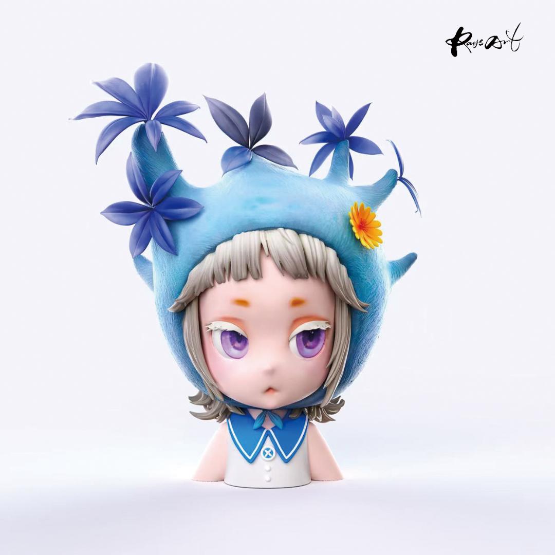 RaysArt艺术-Jade Kim韩国潮流艺术家限量衍生品版画雕塑摆件