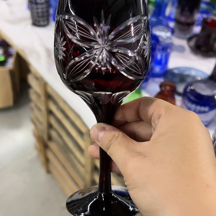 水晶玻璃手柄款微瑕一个