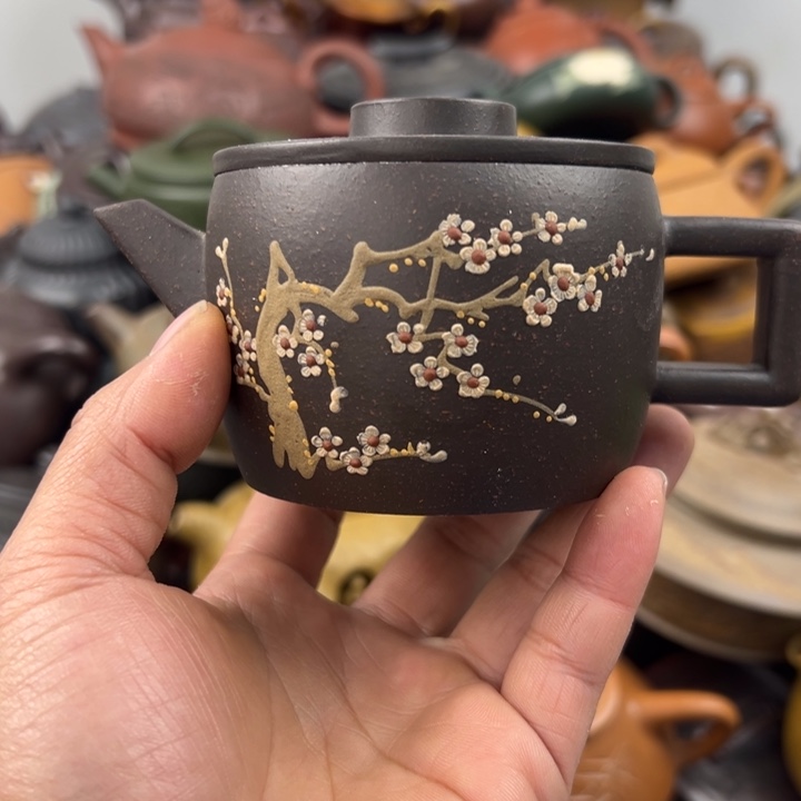 茶壶紫砂紫砂壶微瑕