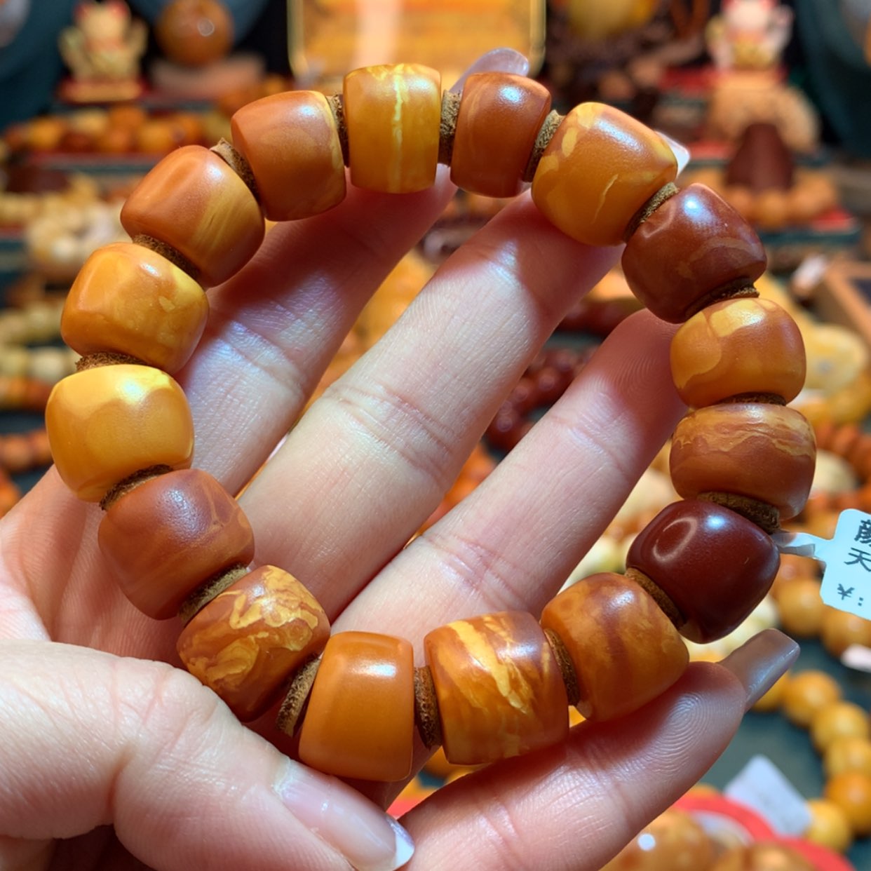 【闪购商品】未镶嵌蜜蜡手串蜜蜡手串