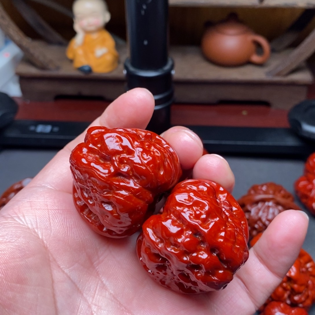 吊坠文玩核桃勿**安39蛤蟆头