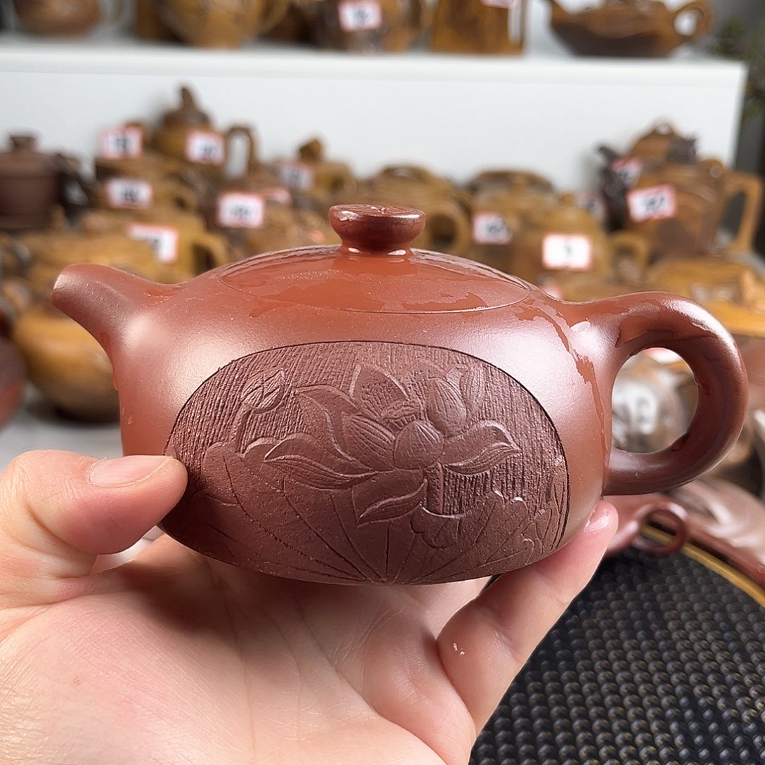 紫泥茶壶宜兴紫砂