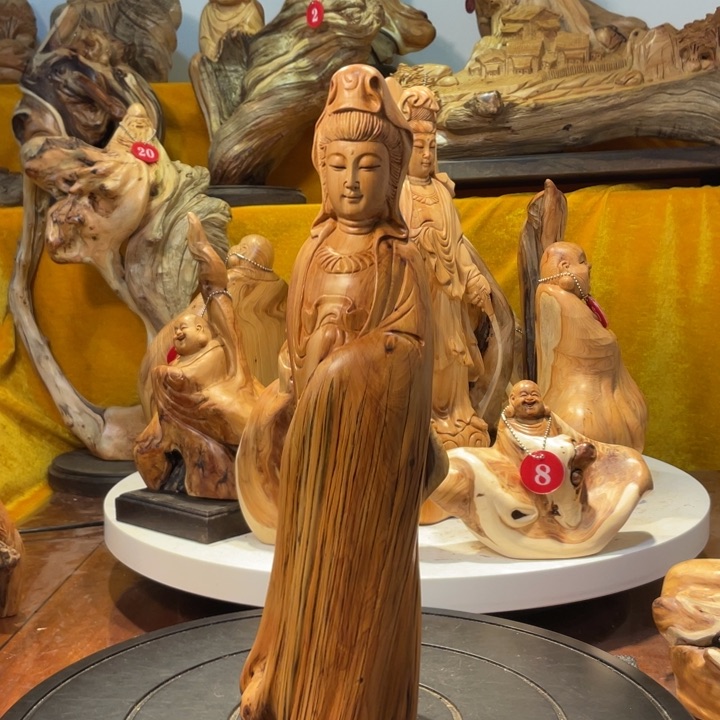 柏木（崖柏）崖柏  观音