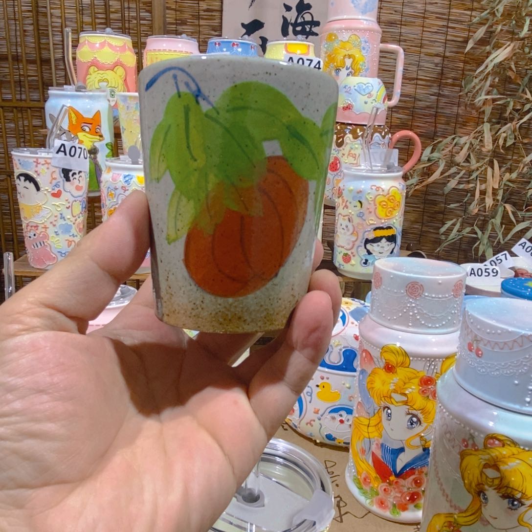 杯子景德镇陶瓷可爱杯
