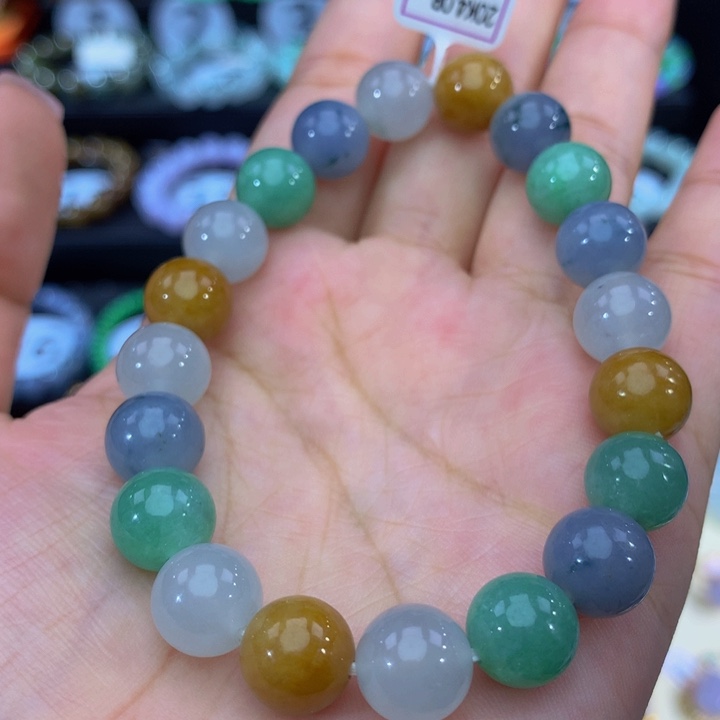 未镶嵌手链翡翠翡翠