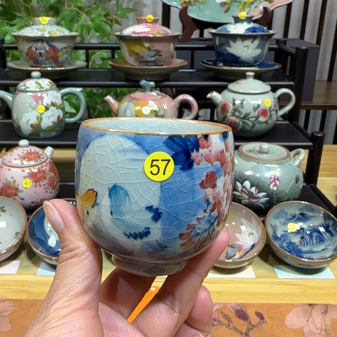 景德镇陶瓷手绘茶具