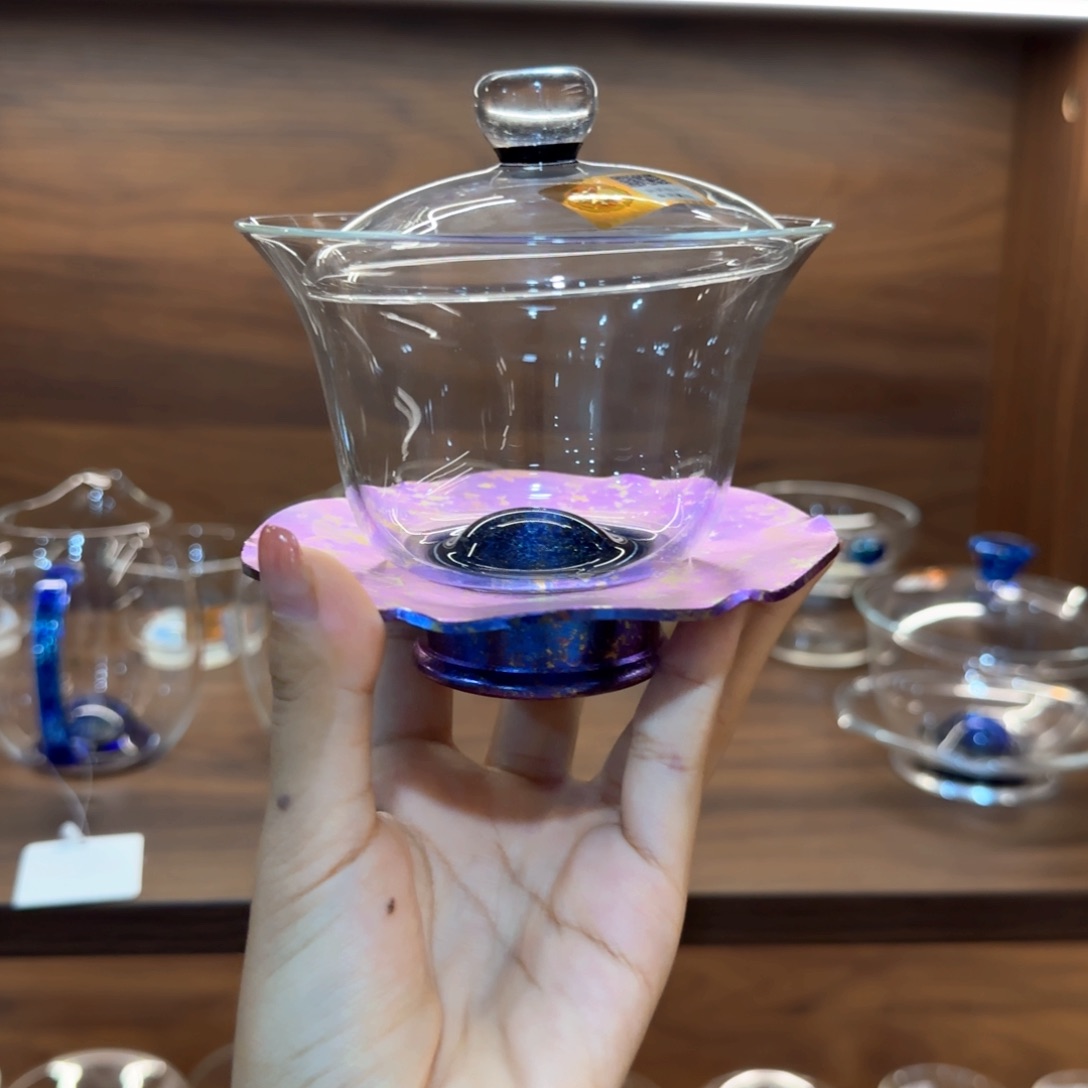 禾器斑斓耀辰盖碗。。。