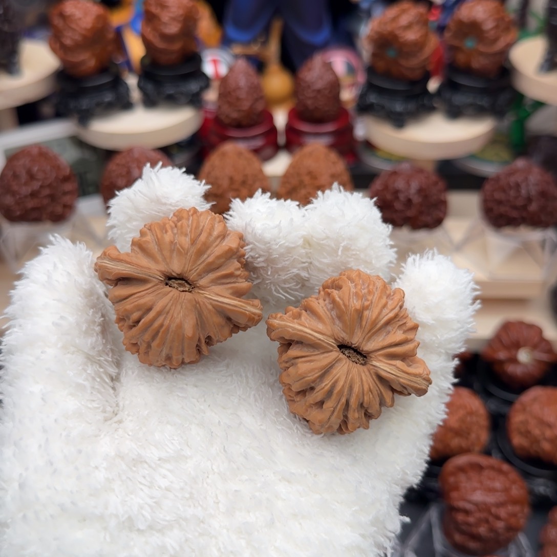 文玩核桃吊坠45全品四座楼