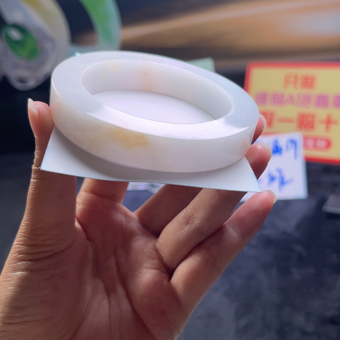 定制翡翠未镶嵌手镯56-62正