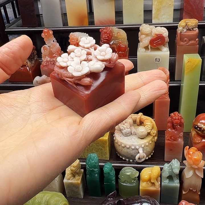 印石寿山石寿山石手工雕刻