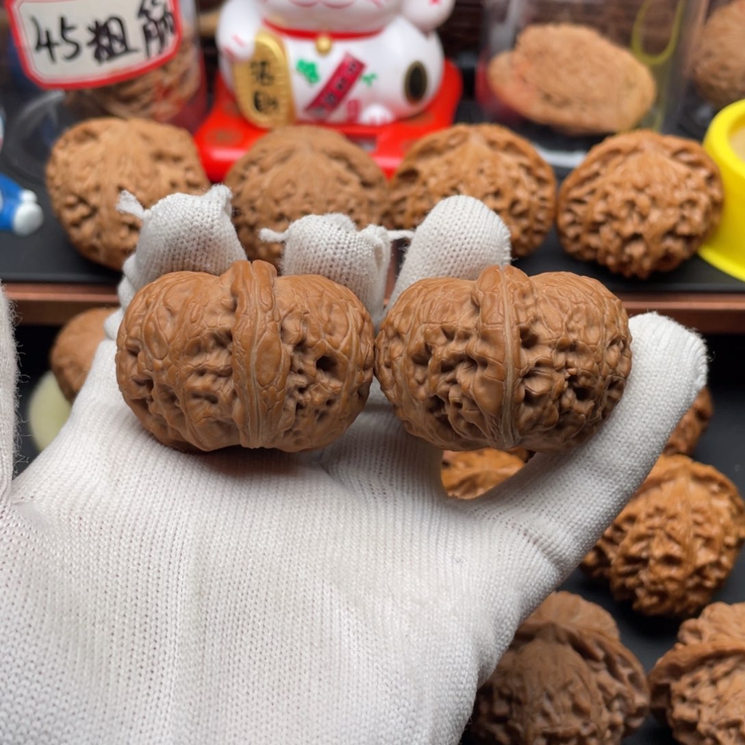 文玩核桃把件5*7元宝43