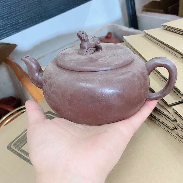 紫砂茶杯宜兴紫砂全手工制作
