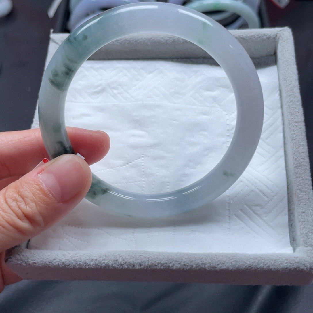 美***翡翠未镶嵌手镯手镯