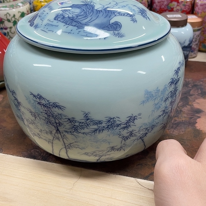 陶瓷罐密封罐茶葉罐儲物罐