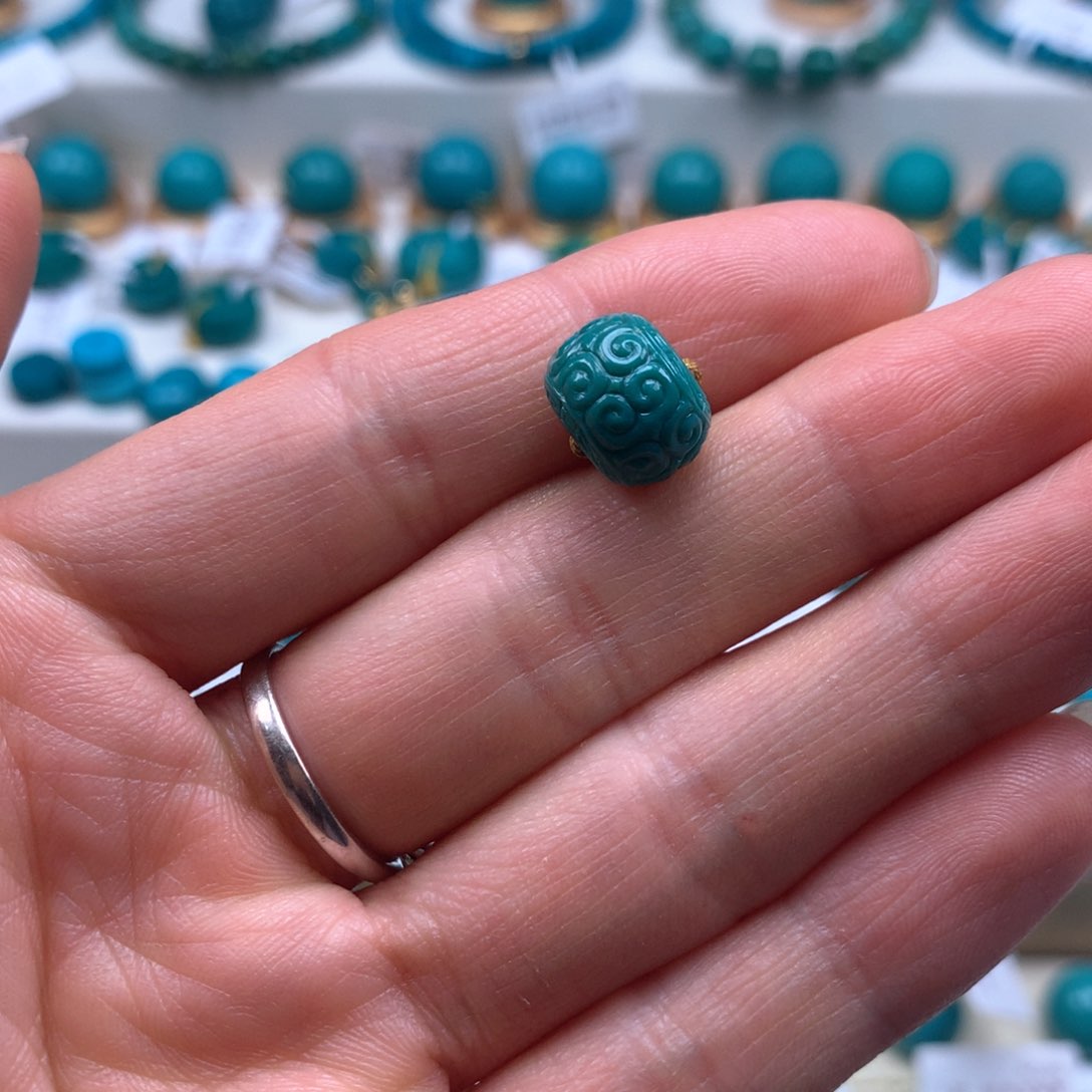 绿松石配饰未镶嵌